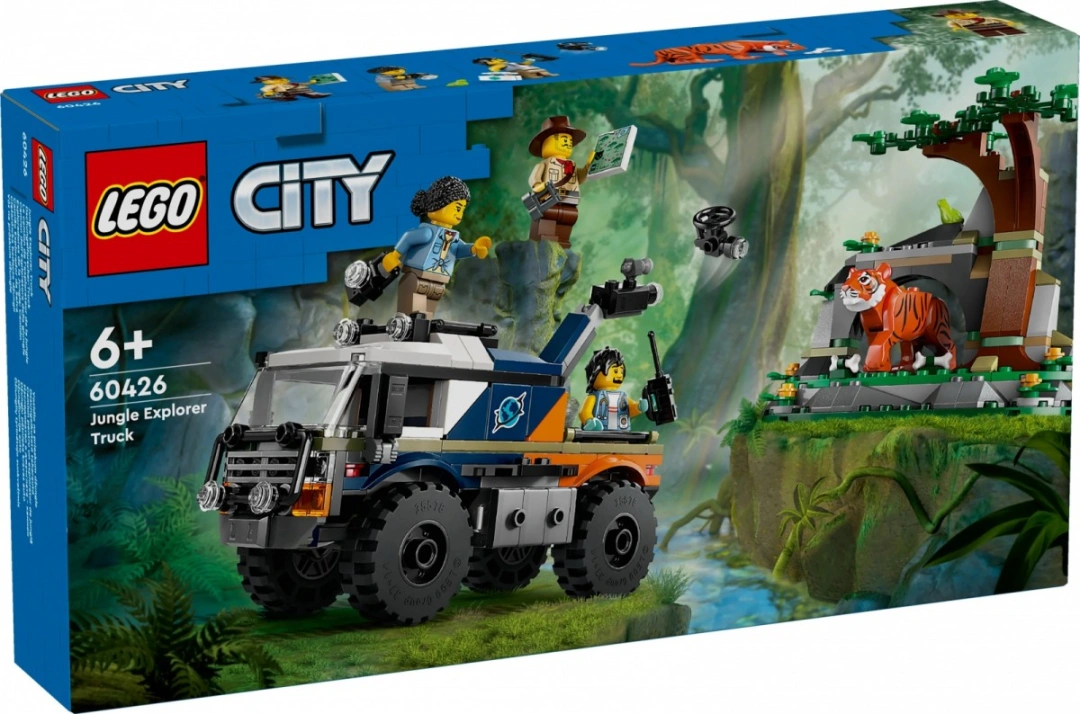 LEGO City 60426 Terénní vůz na průzkum džungle