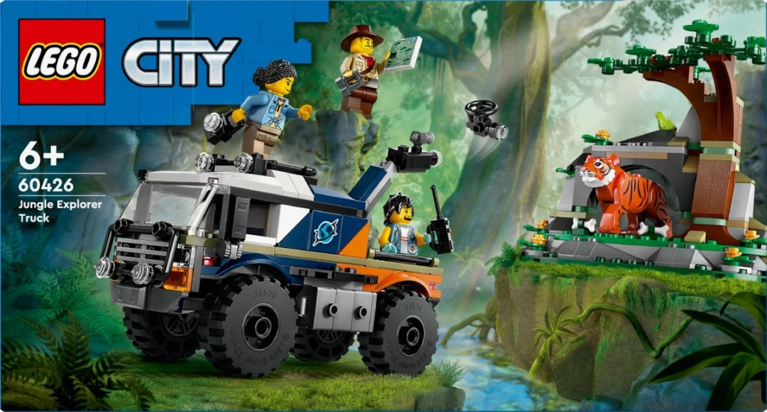 LEGO City 60426 Terénní vůz na průzkum džungle