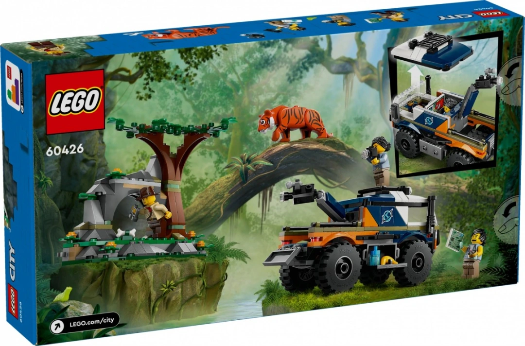 LEGO City 60426 Terénní vůz na průzkum džungle