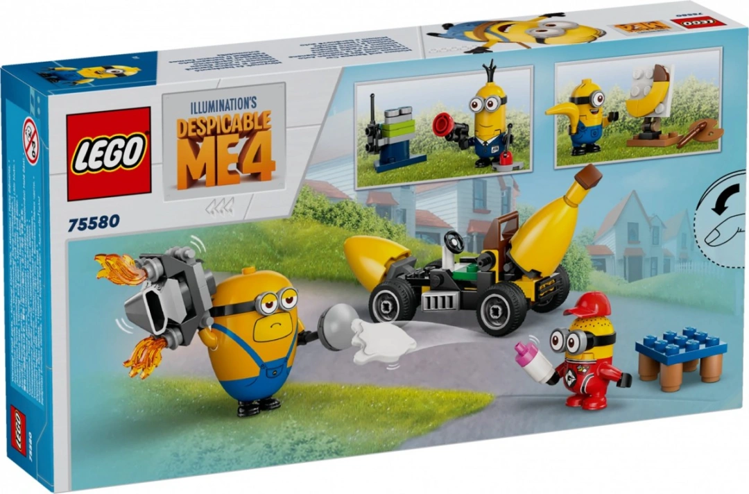 LEGO Já padouch 4 75580 Mimoni a banánové auto