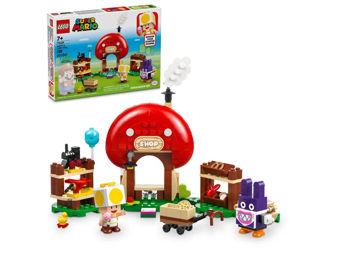 LEGO Super Mario 71429 Nabbit v Toadově obchůdku – rozšiřující set