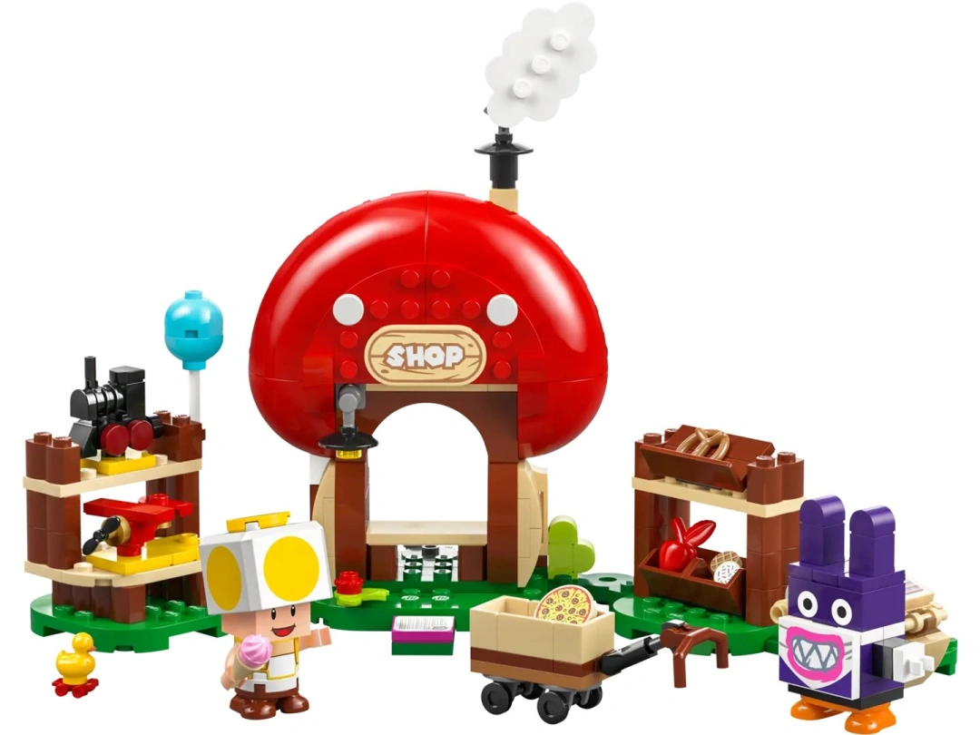 LEGO Super Mario 71429 Nabbit v Toadově obchůdku – rozšiřující set