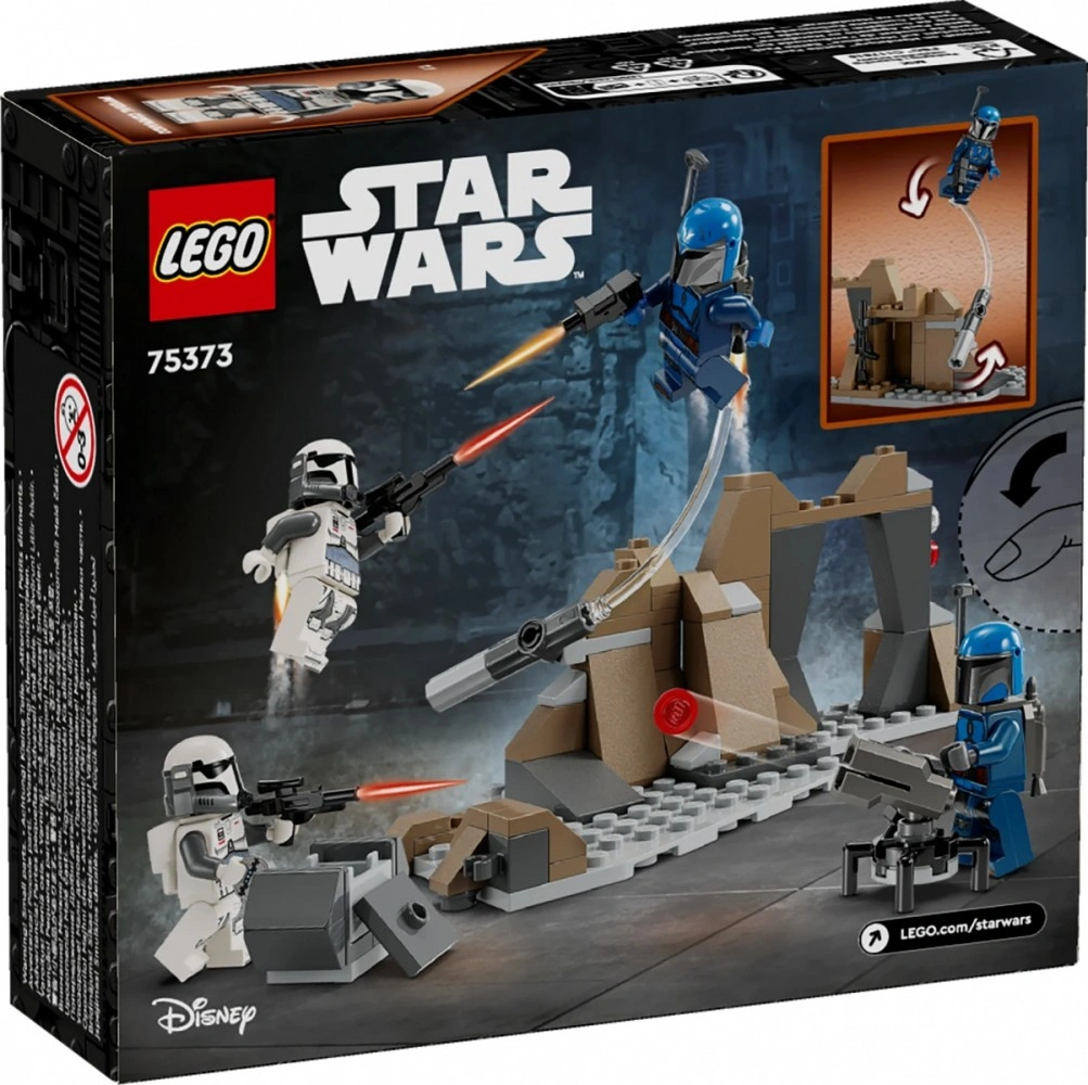 LEGO Star Wars 75373 Bitevní balíček přepadení na Mandaloru