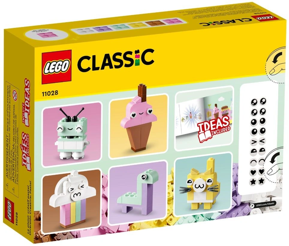 LEGO Classic 11028 Pastelová kreativní zábava