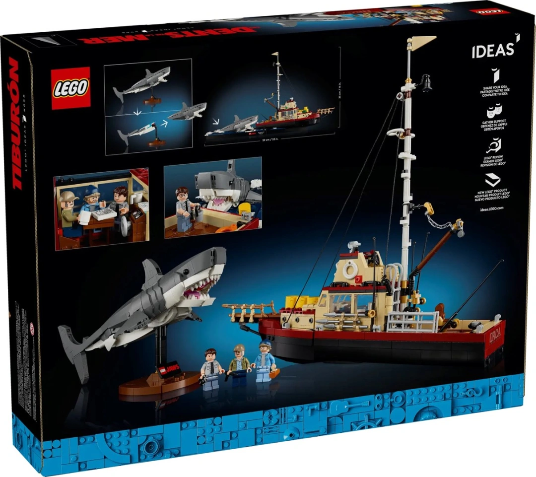 LEGO IDEAS 21350 Čelisti