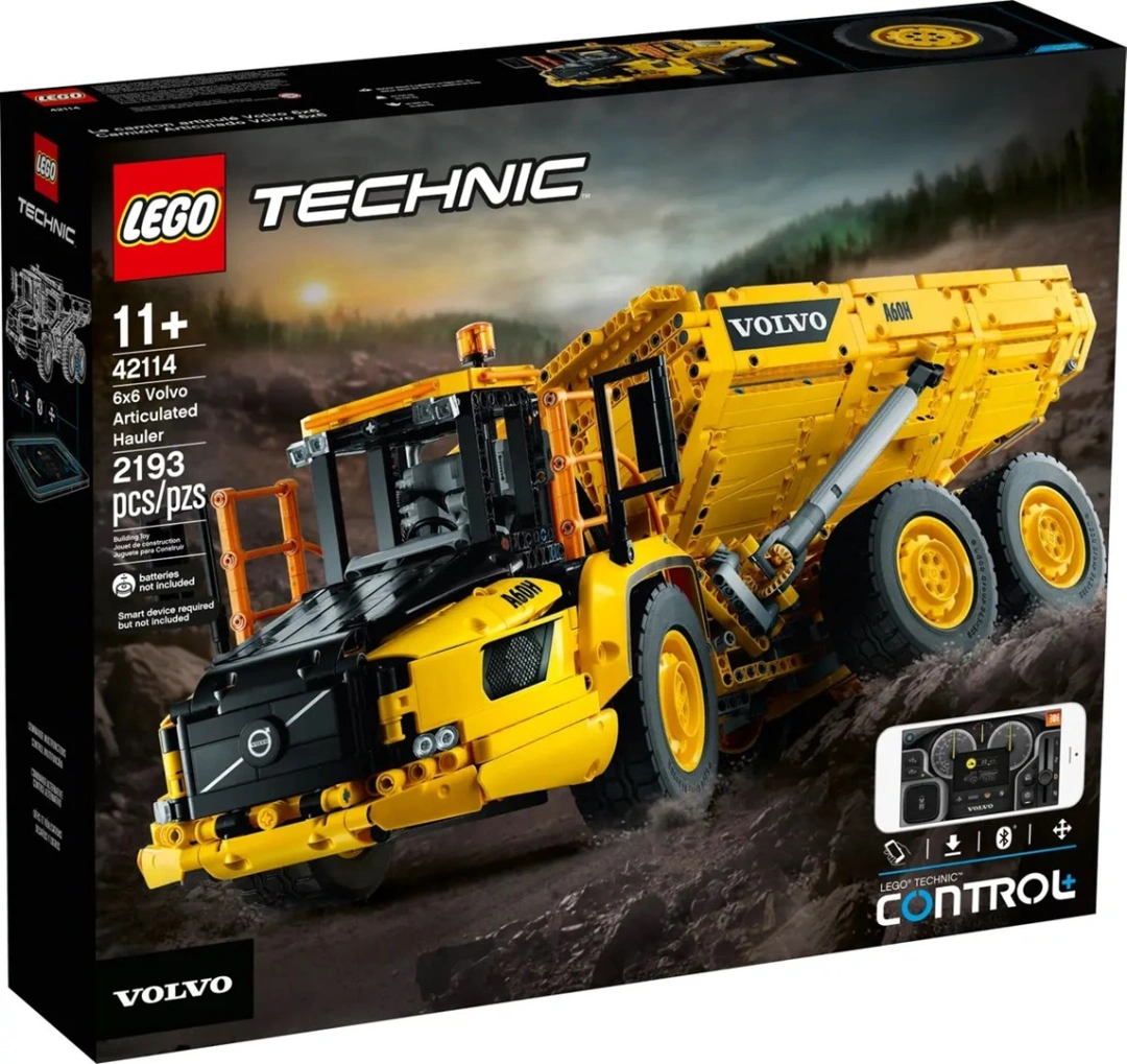 LEGO TECHNIC 42114 Kloubový tahač Volvo 6x6