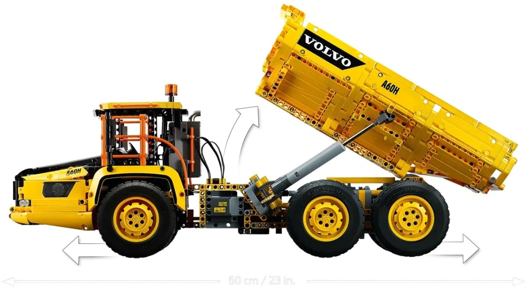 LEGO TECHNIC 42114 Kloubový tahač Volvo 6x6