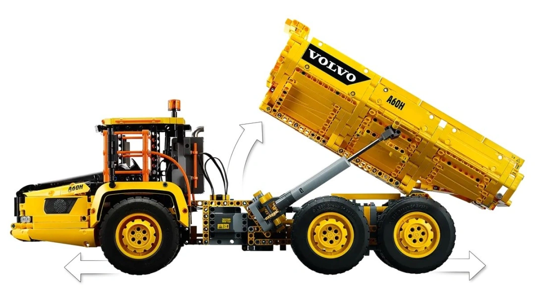 LEGO TECHNIC 42114 Kloubový tahač Volvo 6x6