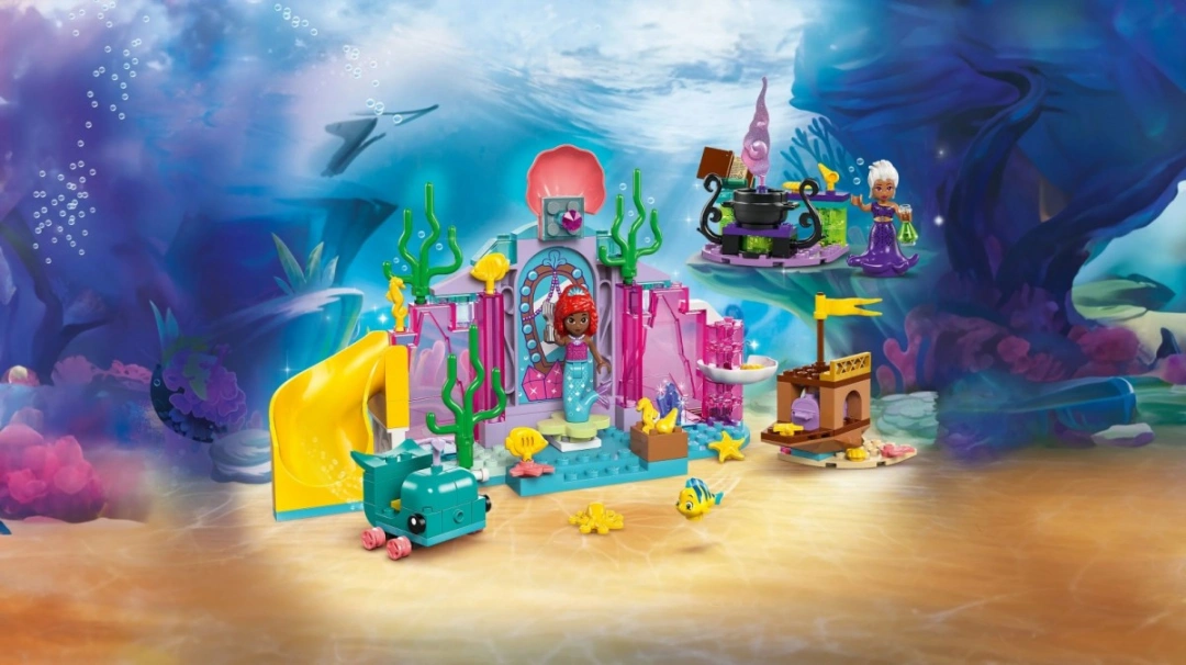 LEGO Disney Princess 43254 Ariel a její křišťálová jeskyně