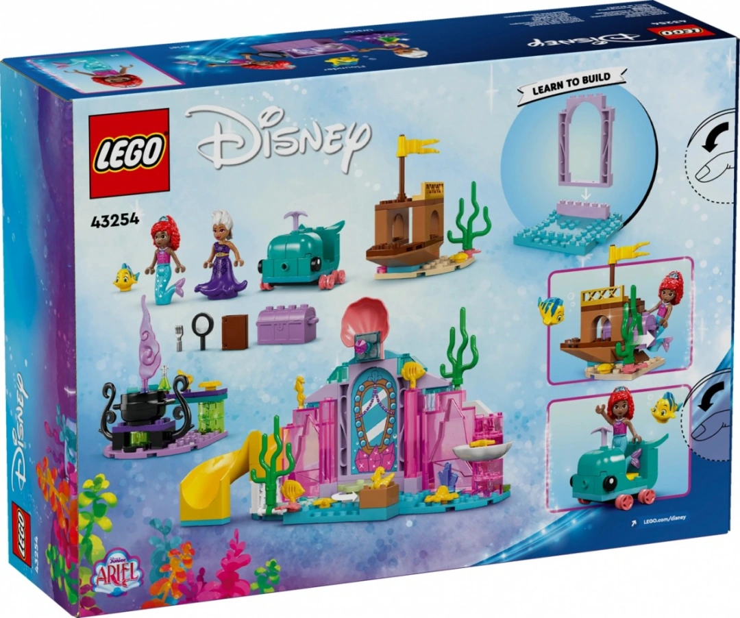 LEGO Disney Princess 43254 Ariel a její křišťálová jeskyně