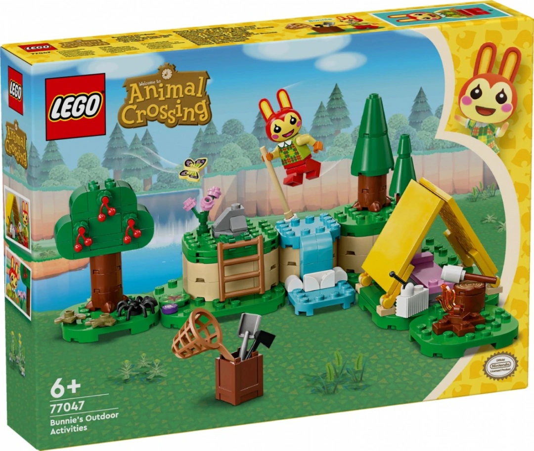 LEGO Animal Crossing 77047 Bunnie a aktivity v přírodě