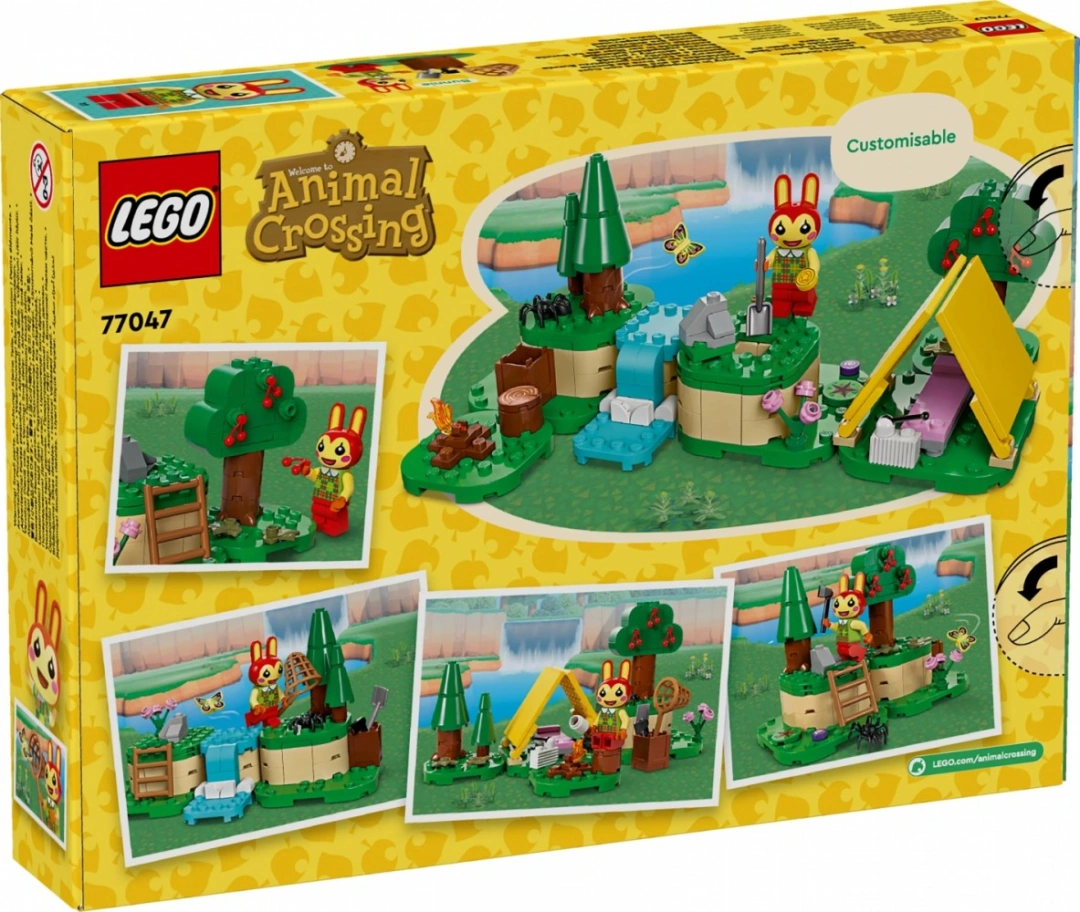 LEGO Animal Crossing 77047 Bunnie a aktivity v přírodě