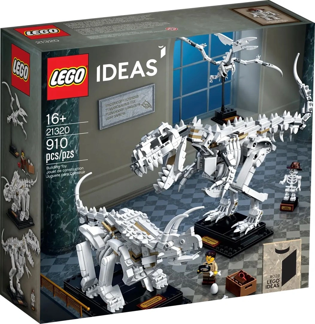 LEGO IDEAS 21320 Zkameněliny dinosaurů