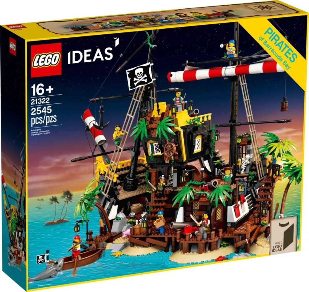 LEGO Ideas 21322 Piraci z Zatoki Barakud