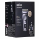 Braun Holicí strojek Series 9 Pro 9465cc, silver/grey