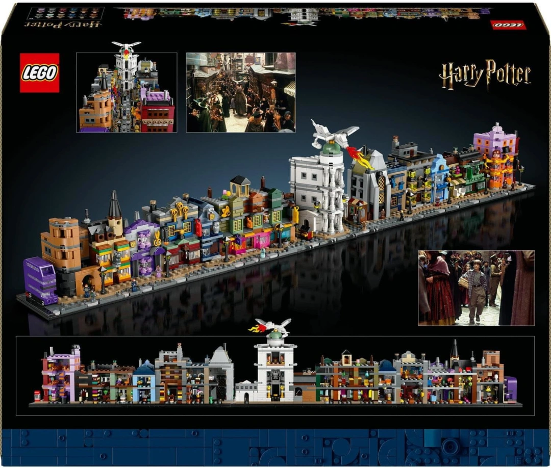 LEGO Harry Potter 76444 Kouzelnické obchody v Příčné ulici