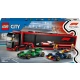 LEGO City 60445 Kamion F1 s vozy F1 RB20 a AMR24