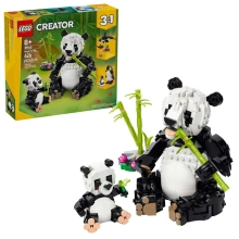 LEGO Creator 31165 Divoká zvířata: Pandí rodinka