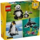 LEGO Creator 31165 Divoká zvířata: Pandí rodinka