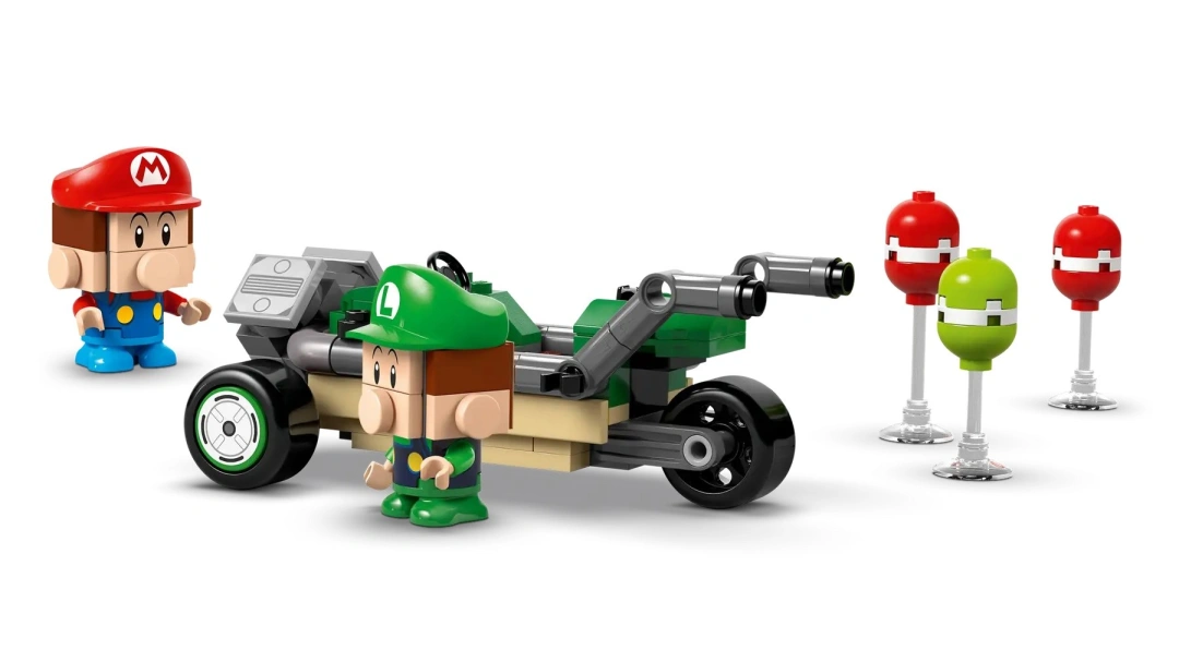 LEGO Super Mario 72034 Mario Kart – Baby Mario vs. Baby Luigi