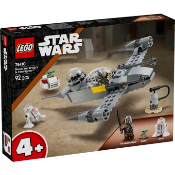 LEGO Star Wars 75410 Mando, Grogu a stíhačka N-1 Starfighter