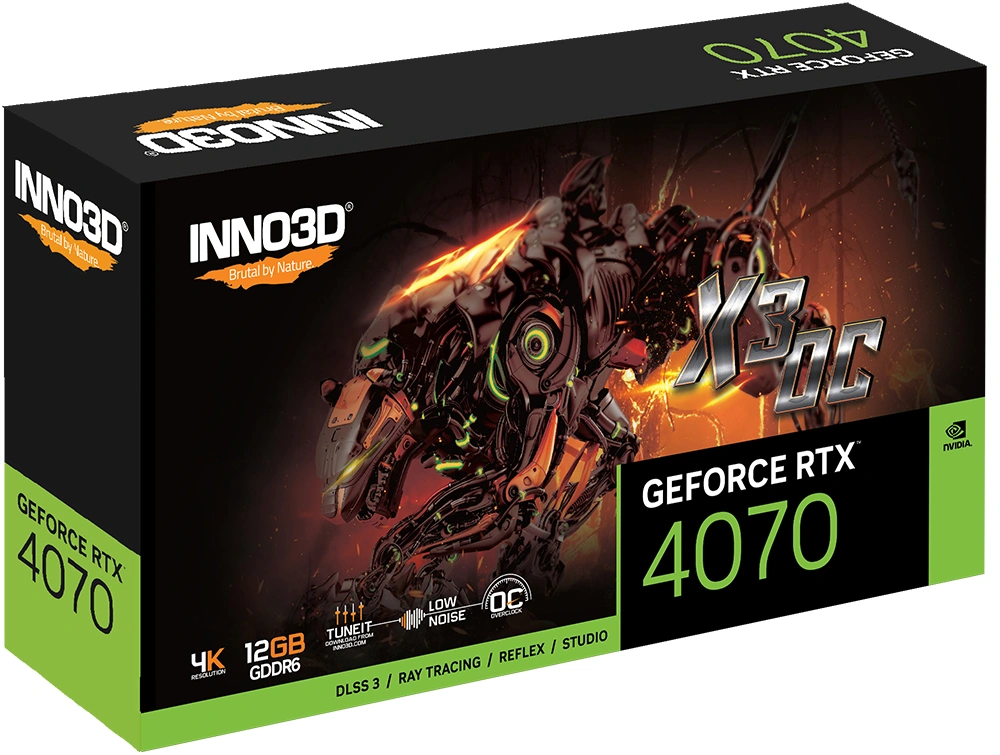 Inno3D GeForce RTX 4070 X3 OC