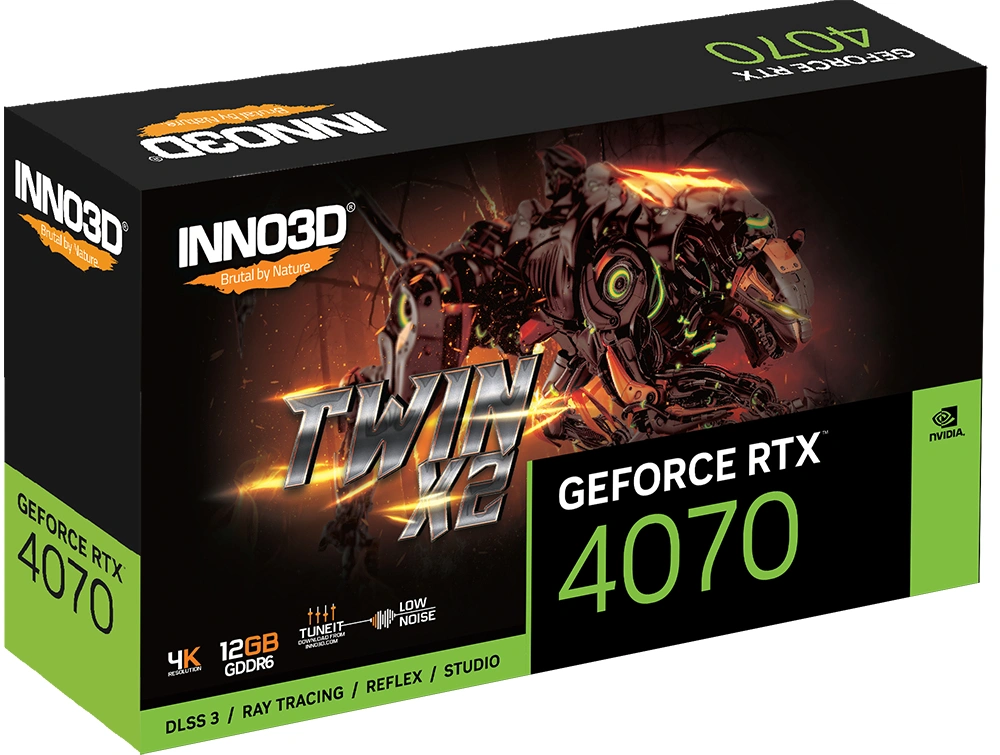 Inno3D GeForce RTX 4070 TWIN X2