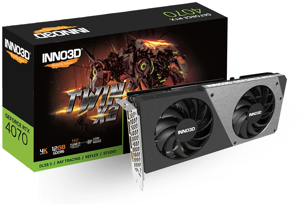 Inno3D GeForce RTX 4070 TWIN X2