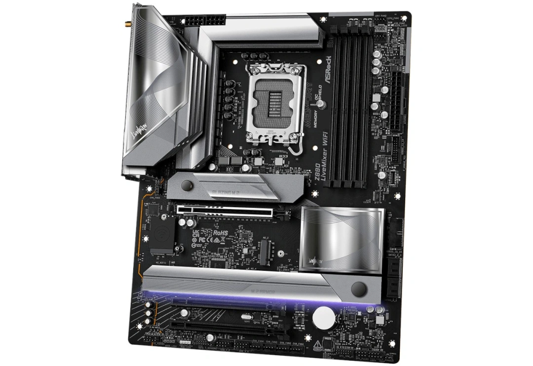 ASRock Z890 Livemixer WiFi / Intel Z890 / LGA1851 / 4x DDR5 / 4x M.2 / HDMI / 2x Thunderbolt 4 / WiF