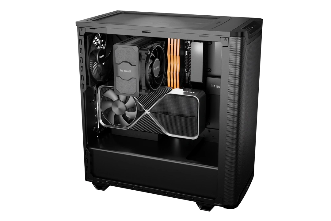 be quiet! PURE BASE 501 Airflow Window Black