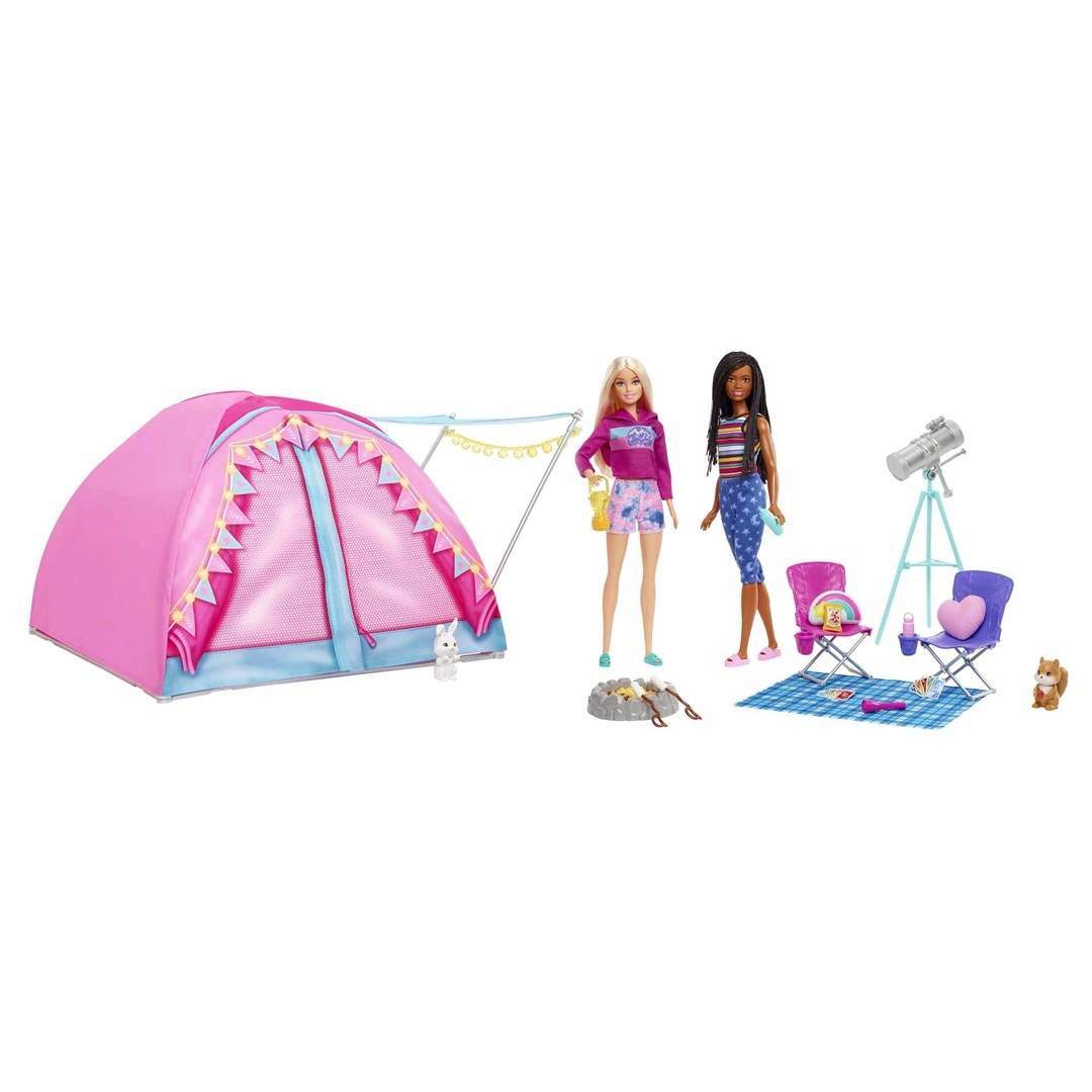 Mattel Barbie Dreamhouse adventures Stan s 2 panenkami a doplňky HGC18