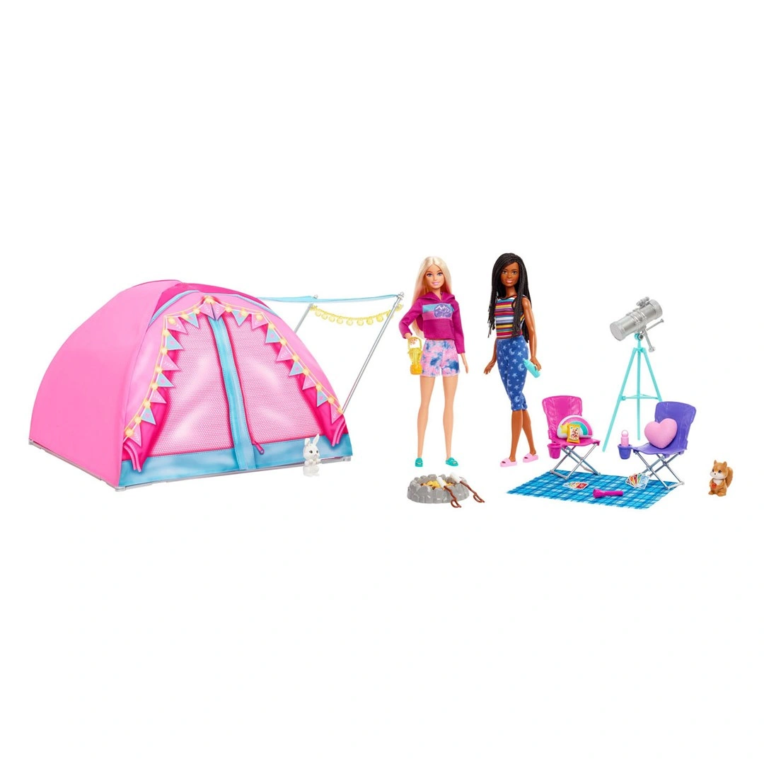 Mattel Barbie Dreamhouse adventures Stan s 2 panenkami a doplňky HGC18