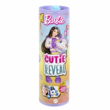 Mattel Panenka Barbie Cutie Reveal Barbie barevné sny zebra, doplňky s 10 překvapeními HRK37