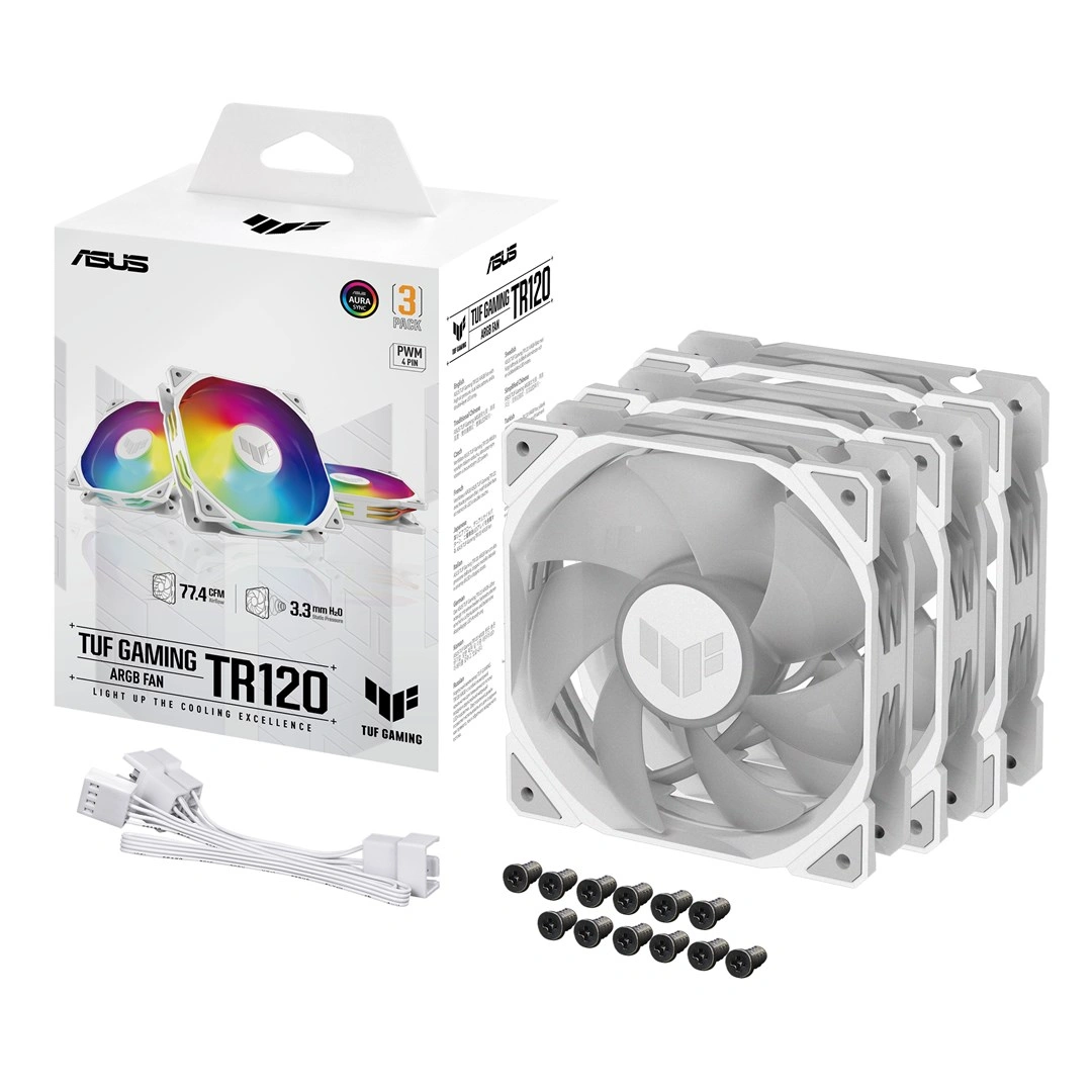 ASUS TUF GAMING TR120 ARGB 3IN1 White