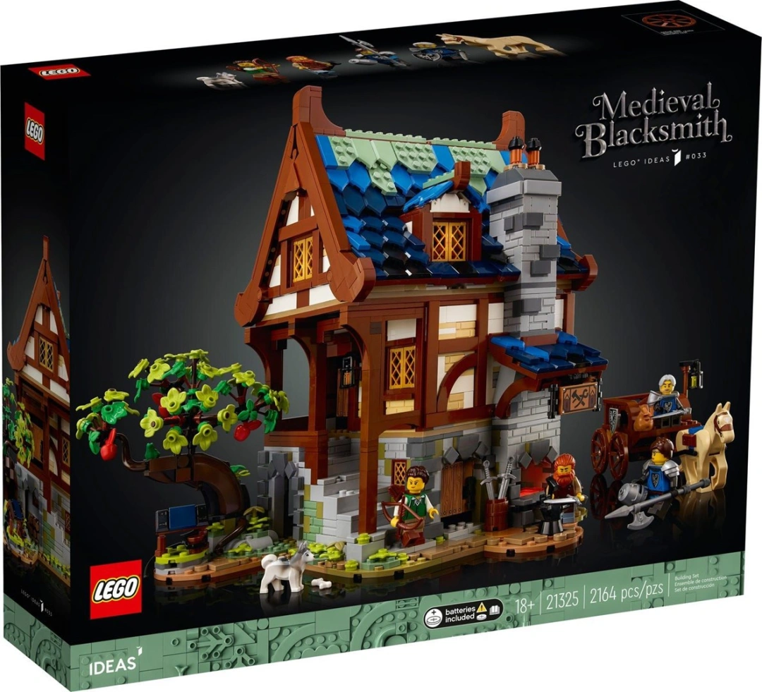 LEGO NÁPADY 21325 STŘEDOVĚKÁ KOVÁRNA