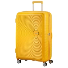 American Tourister SOUNDBOX SPINNER 77 EXP Golden Yellow