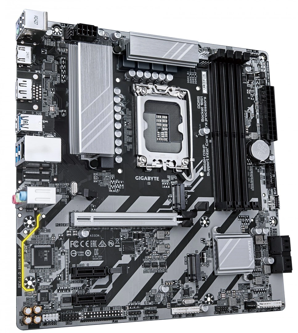 Gigabyte B860M D3HP Intel 1851, mATX