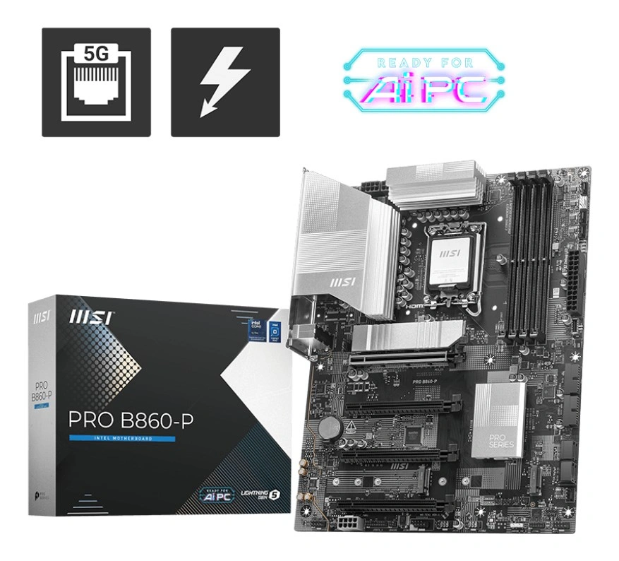 MSI PRO B860-P Intel 1851, ATX