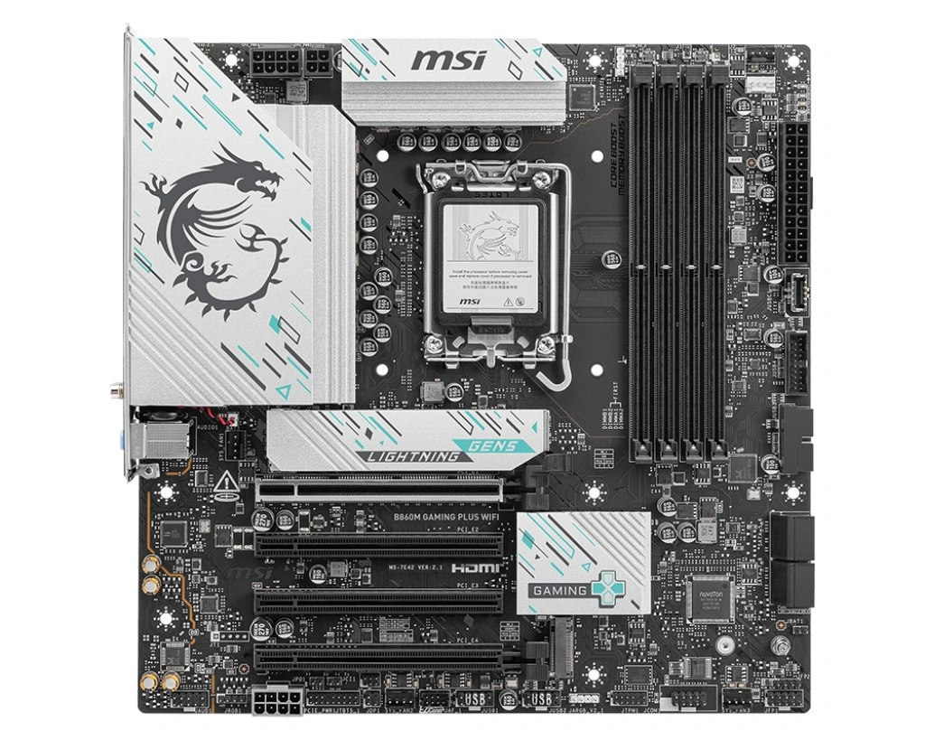 MSI B860M GAMING PLUS WIFI Intel 1851, mATX