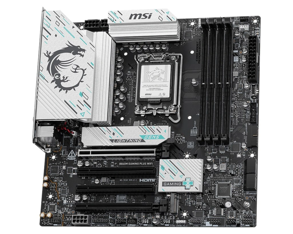 MSI B860M GAMING PLUS WIFI Intel 1851, mATX