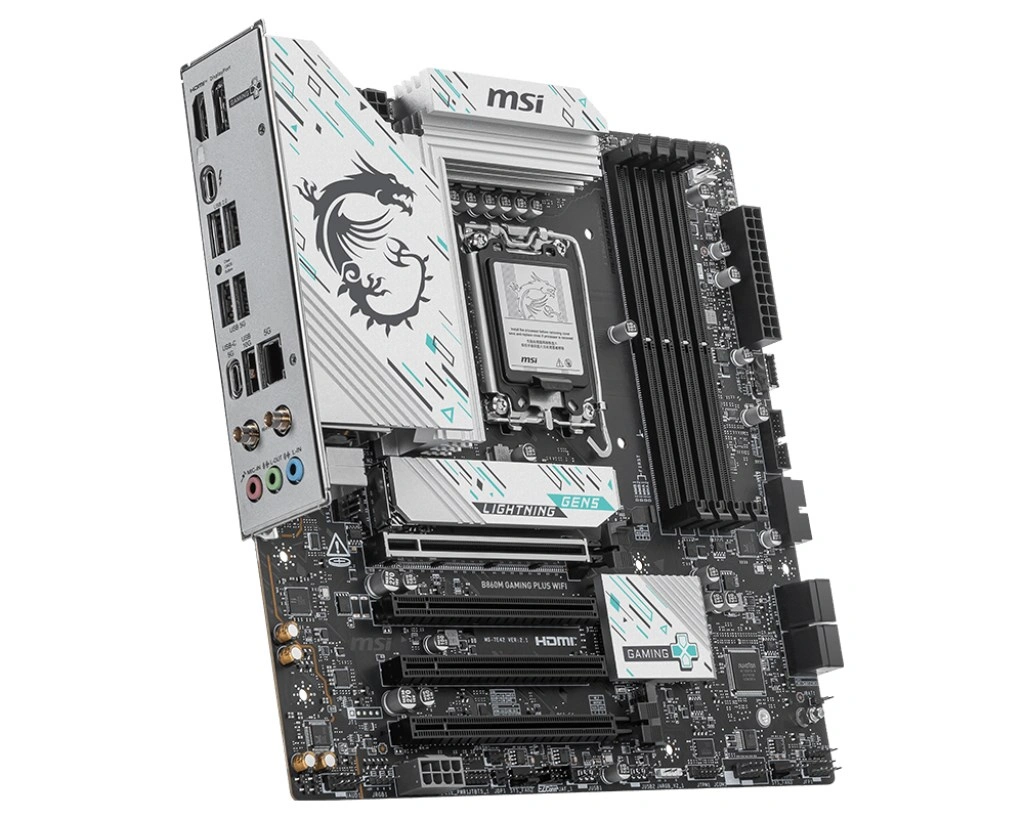 MSI B860M GAMING PLUS WIFI Intel 1851, mATX