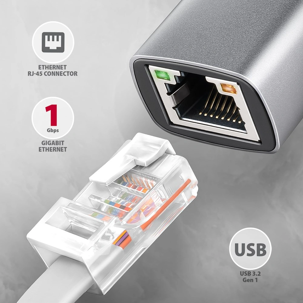 Axagon USB-C 3.2 Gen 1 - Gigabit Ethernet