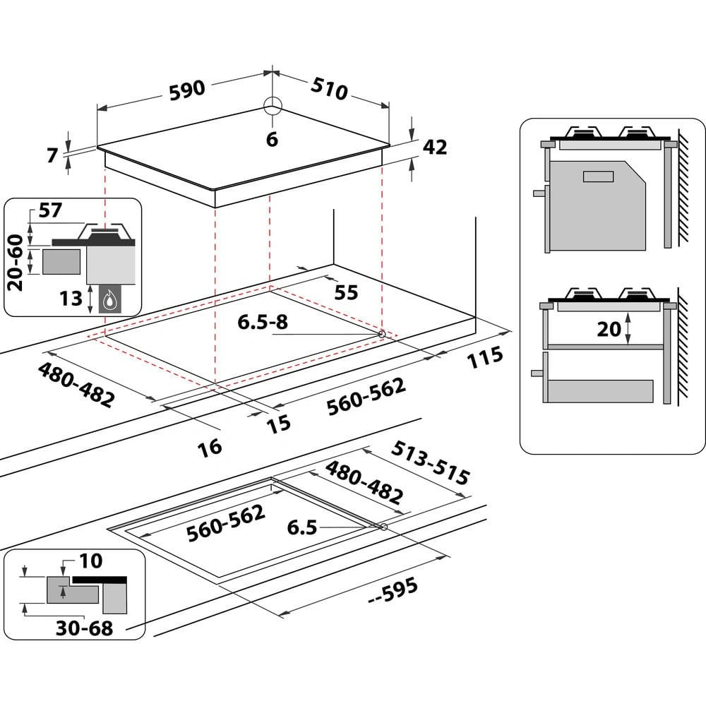 Whirlpool AKT 625/NB1