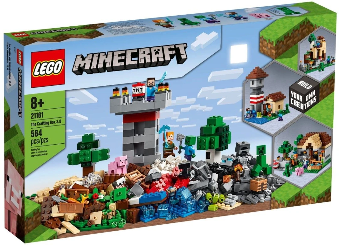 LEGO MINECRAFT 21161 KRABICE PRO ŘEMESLNÍKY 3.0