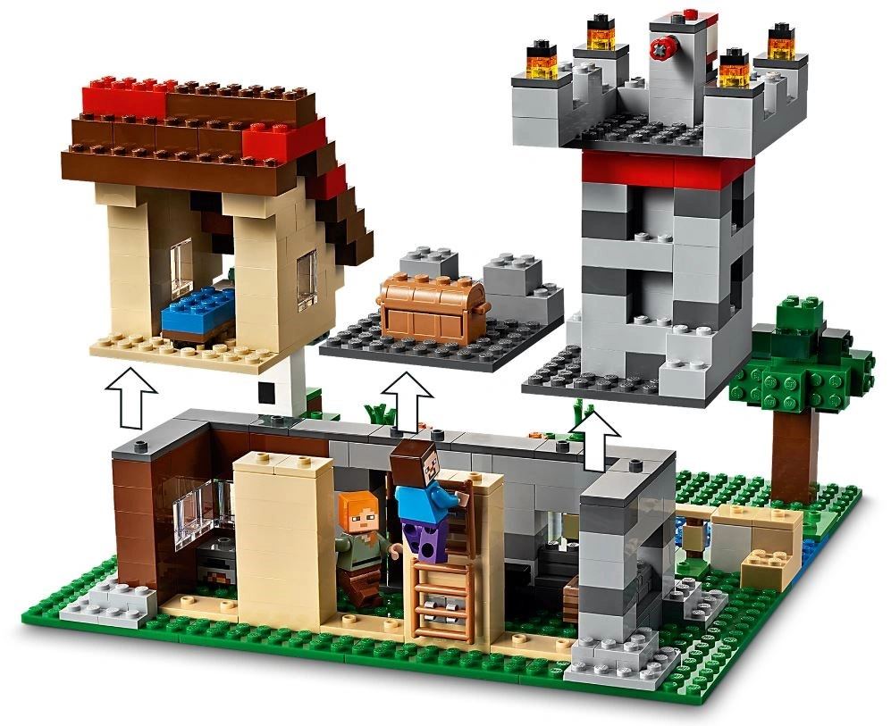 LEGO MINECRAFT 21161 KRABICE PRO ŘEMESLNÍKY 3.0