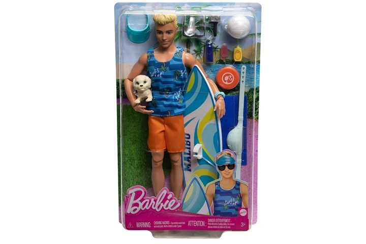 Mattel Barbie Ken surfař s doplňky HPT50