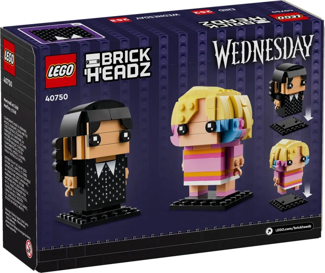 LEGO BRICKHEADZ 40750 Wednesday a Enid