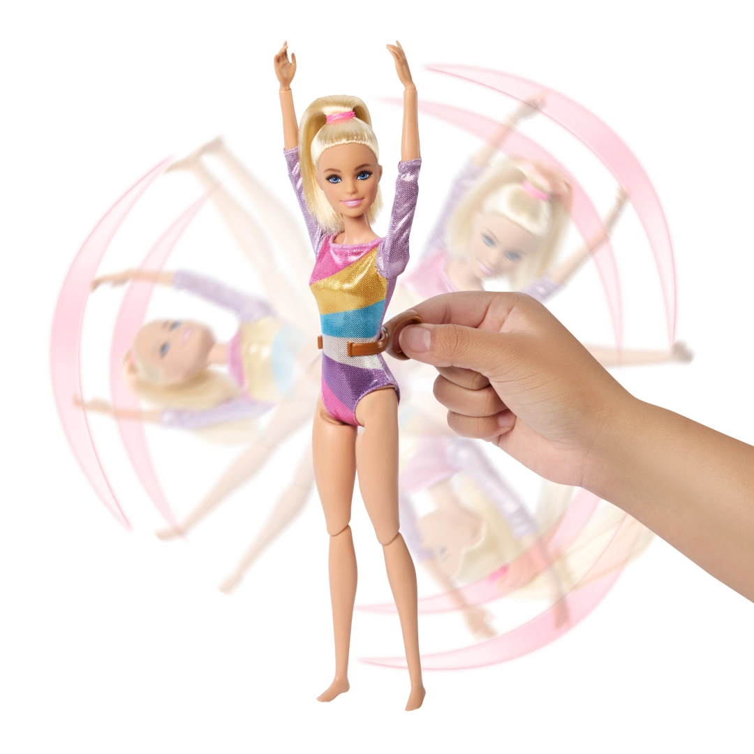 Mattel Barbie Gymnastka na kladině HRG52