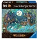 Ravensburger Puzzle - Kouzelný les 500 dílků, dřevěné