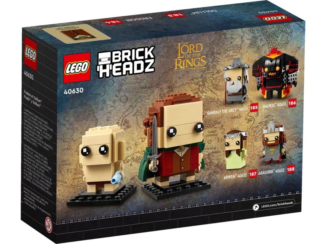 LEGO BRICKHEADZ 40630 Frodo a Gollem